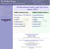 Tablet Screenshot of philbingroup.com